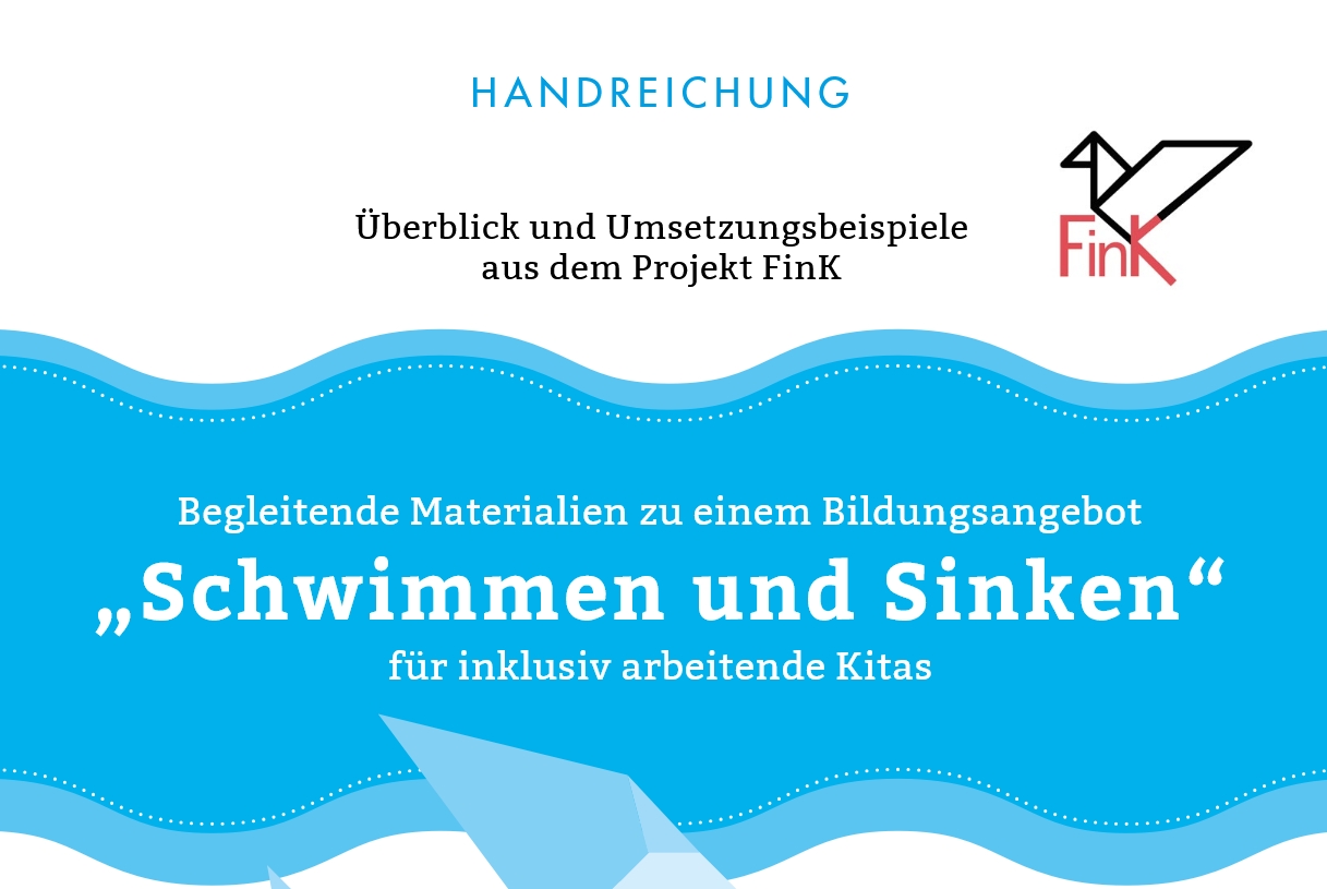 Die Grafik zeigt einen Ausschnitt aus der Handreichung "Schwimmen und Sinken".