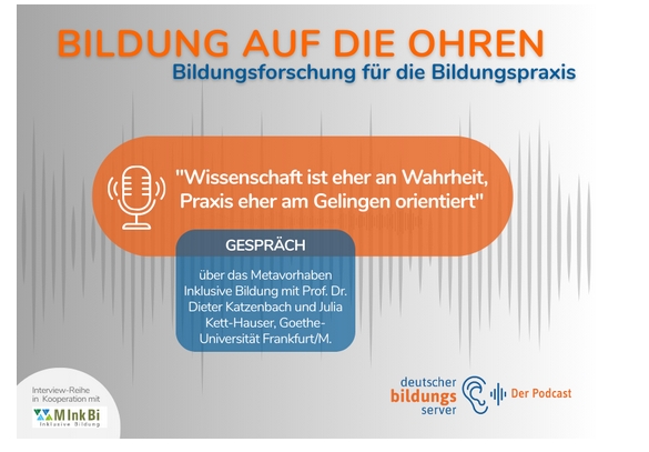 Das Podcast-Logo der aktuellen Folge zum Thema Transfer: Die Titel in orangener und blauer Schrift auf einem silbernen Hintergrund.